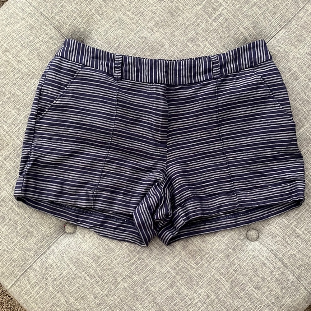 striped shorts